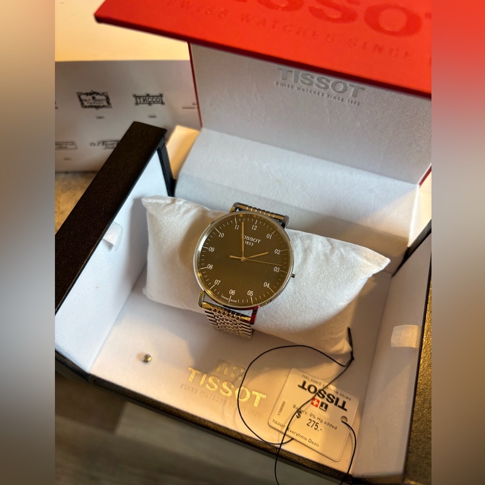 Tissot Everytime Men’s Watch Silver *Needs Repair, but Great for Fashion